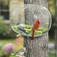 Hummingbird Feeders Window Mount Bath Water Heater Mat Feeders for Outdoors Pole Chick Feeder