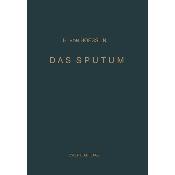 Das Sputum, (Paperback)