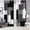 Black, variant on Dashan Black Grey Blackout Curtains for Living Room,White Grey Modern Abstract Window Drapes for Bedroom (52Wx84L,2 Panels)