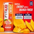 thumbnail image 4 of FITID ENERGY Mango Sorbet, 200mg Caffeine, 12-Pack, 12 fl oz, 4 of 7