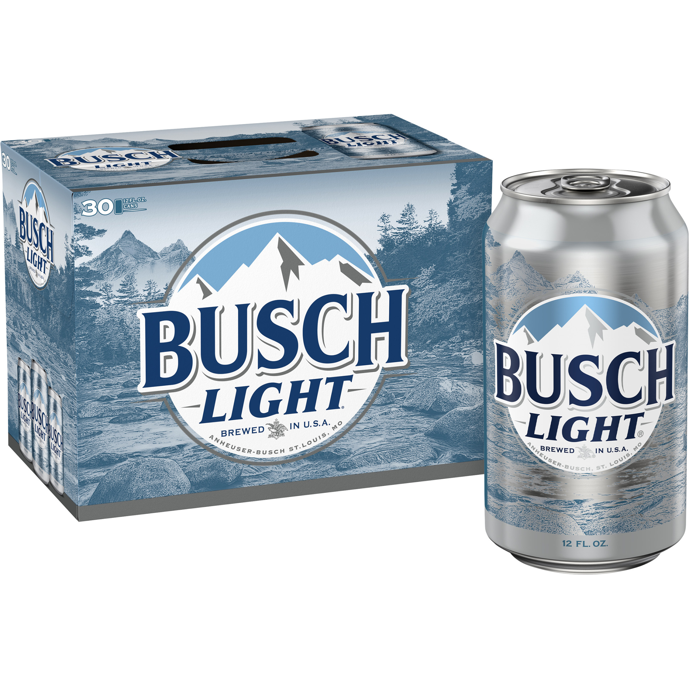 Busch Light Beer 30 Pack Beer 12 FL OZ Cans 4 1 Walmart