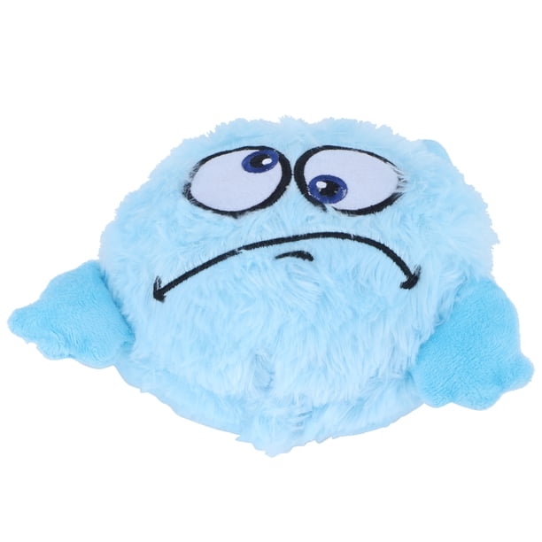 Mascota Perro Dibujos Animados Risilla Peluche Juguete Cachorro Sacudir Chirrido Gorila Juguete Perro Interativo Juguete Azul (Sin Batería)