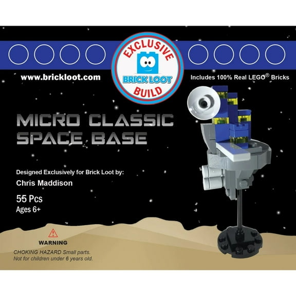 Brick Loot Build Micro Classic Space 100% LEGO Compatible