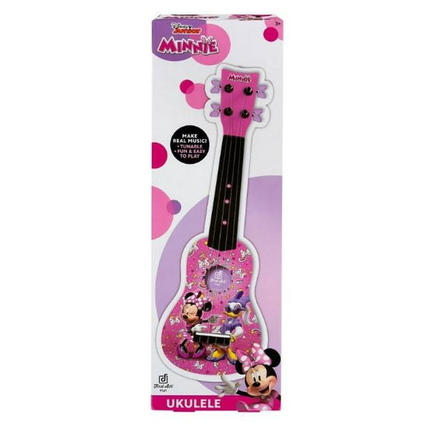 First Act Play Disney Junior “Minnie the Mouse” Plastic Ukulele Guitar