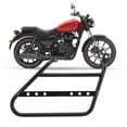 thumbnail image 1 of Motorcycle Saddlebag Support Bracket 12mm Iron Matte Black Style, 1 of 7