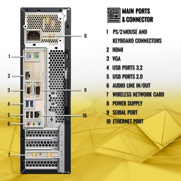 Computer Desktop PC, Intel Core i5 8th Gen, TechMagnet Heera, 16GB