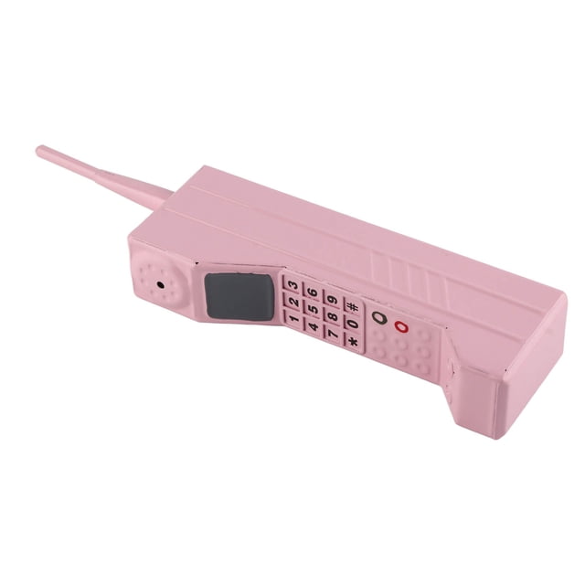 Adorno Retro para Teléfono Celular de Ladrillo, Modelo de Teléfono Celular, Modelo de Teléfono Móvil Retro de los Años para decoración familiar, Fotograbos de Simulación