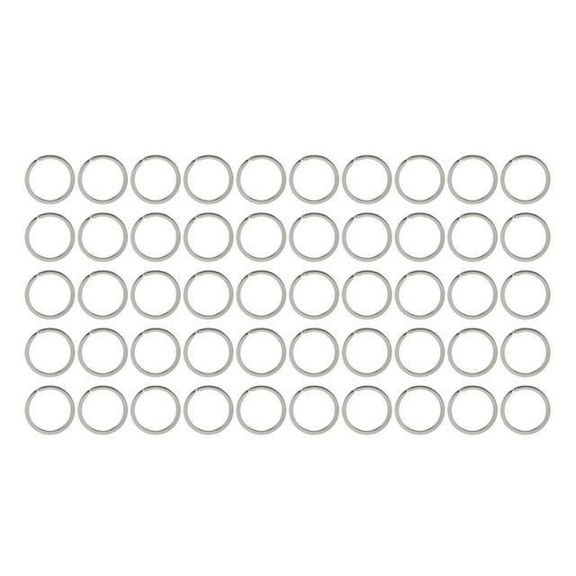 Llavero, llavero, llaveros, accesorAnillos de llavero, llavero duradero multiusos antioxidante firme de 30 mm para organizar llaves para insignias etiqueta de perro LHCER NO
