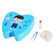 thumbnail image 1 of Caja para dientes de bebé, organizador de colección de dientes de leche para niños de madera, caja de recuerdo, niño pequeño azul, 1 of 5