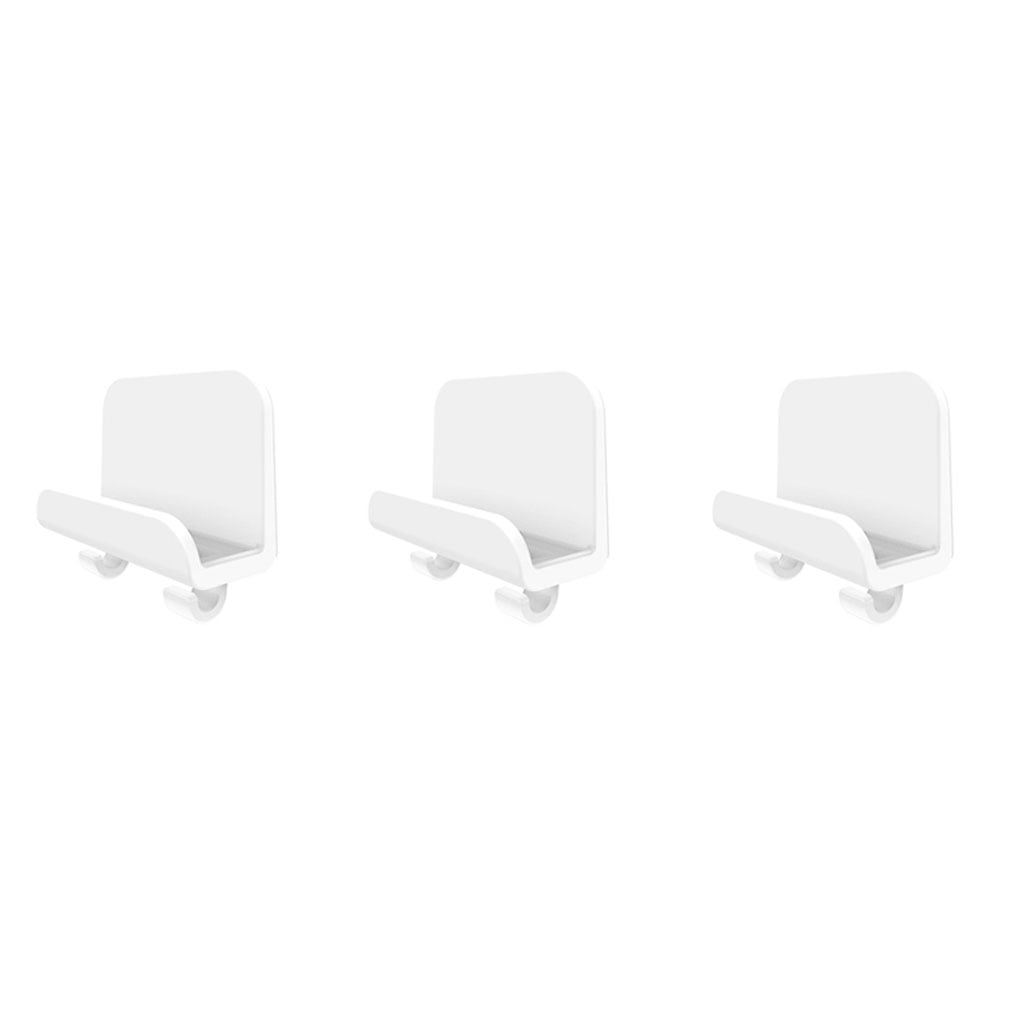 3x Adhesive Phone Tablet Holder Wall Mount Stand Hook Cradle for iPad
