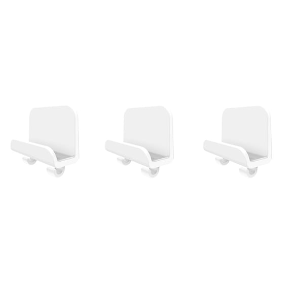 3x Universal Cellphone Tablet Holder Wall Mount Stand for phone Support Storage Cables and Home Hook