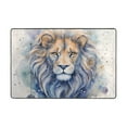 thumbnail image 3 of Lion Boho Area Floor Mats Soft Large Nursery Rugs Non-Slip Foam Carpets Living Room Doormat for Bedroom Dinning Decor 36" x 24", 3 of 7