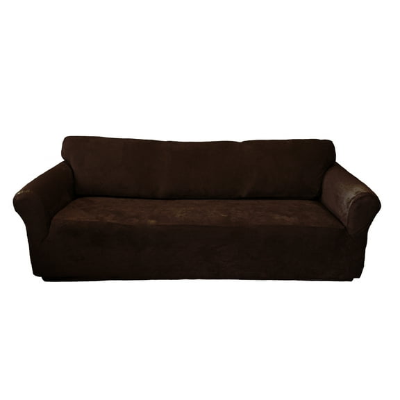Nouvelle Legende Furniture Slipcover Stretch Suede Loveseat