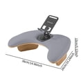 thumbnail image 7 of Manicure Arm Rest Nail Art Pillow Phone Holder U Shaped PU Leather Cushion for Nail Techs Salon Home Use, 7 of 7