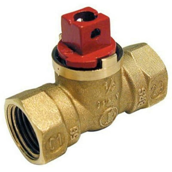ProLine 1 In. FIP x 1 In. FIP Brass Gas Ball Valve, 1-Piece Body 113-525