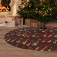 thumbnail image 6 of Sikiie Dancing African Women1 30-48 inches {designName} Print Christmas Tree Skirt Snowman Xmas Tree Skirt with Edge Christmas Decorations for Holiday Party-30", 6 of 7