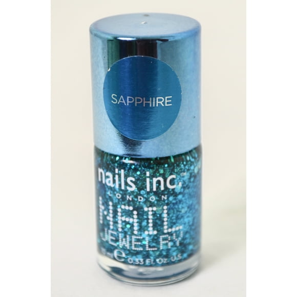 Nails Inc - Sapphire Nail Jewelry / Nail Polish