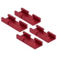 thumbnail image 2 of T Track Cross Chute,   T Track Intersection Parts 4PCS Aluminum Alloy Compact  For Carpenter For DIY Red,Blue,Silver, 2 of 8
