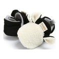 thumbnail image 4 of nvzhuang Newborn Baby Warm Booties Faux Fur Cute Sheep Shape Non-Slip Soft Sole Crib Shoes for Winter, 4 of 9