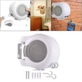 thumbnail image 3 of Línea de ropa retráctil para ropa interior línea de vandería-Línea de de pared resistente de 42 pies, línea de secado de ropa 26m Baoblaze Tendedero retráctil, 3 of 8