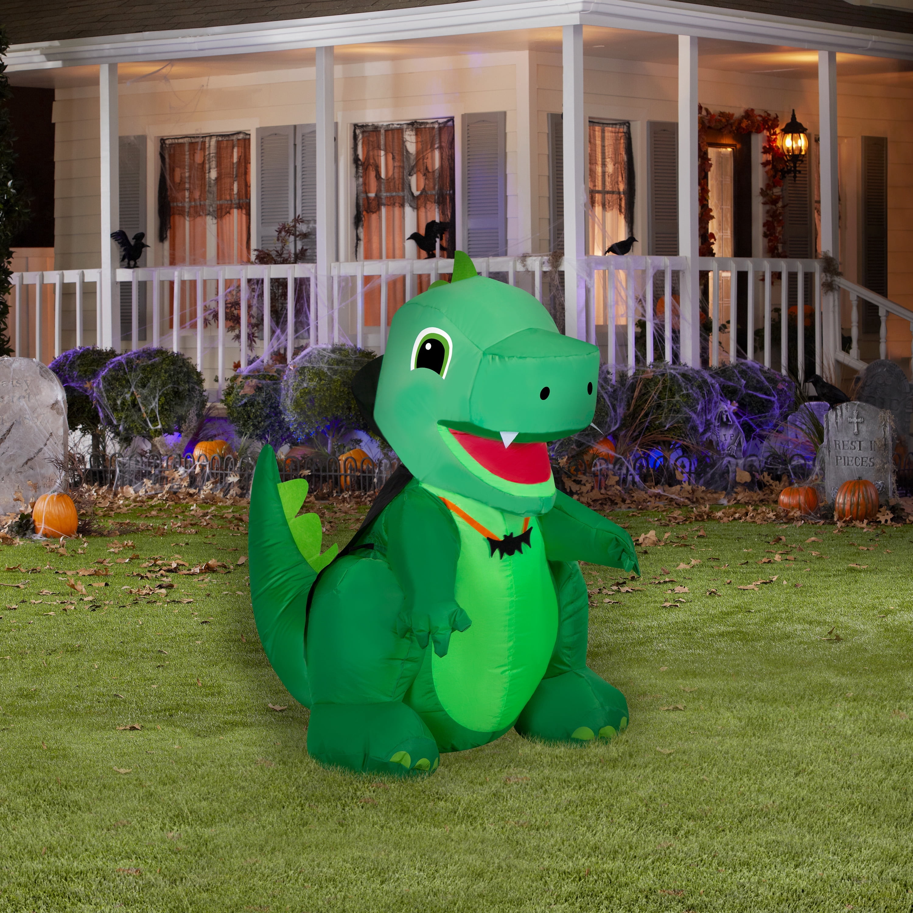 Baby Vampire Dino Airblown Yard Inflatable, Multicolor, 3.5', Halloween by Way To Celebrate