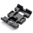 thumbnail image 4 of Aluminum Alloy Chassis Center Skid Plate with Screw Replacement Accessory Fit replacement for 110 Axial SCX10 90021 90022 90028 Remote Control Crawler Car Parts（BLACK）, 4 of 6
