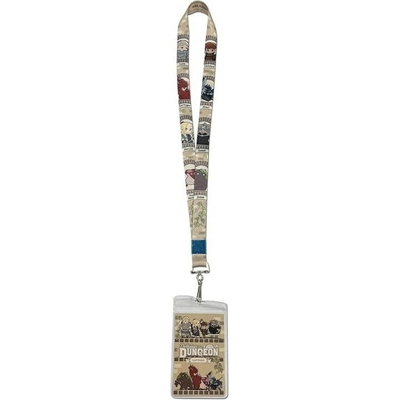 Great Eastern Entertainment Delicious in Dungeon: Chibi Main Group Lanyard with ID Holder