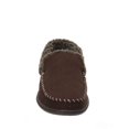 thumbnail image 3 of Dearfoams Men's Memory Foam Slippers 11-12,Black,Large (Coffee, Small), 3 of 7
