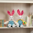 thumbnail image 3 of Springtime Girl Bunny, Plush Keepsake Gift, 20” High, 3 of 4