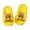 07-Yellow, variant on Boys Kids Girls Slippers Soft Sole Indoor Outdoor Casual Shoes Pineapple Print Comfortable Lightweight Footwear/2.5-3 Years