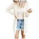 thumbnail image 2 of Puntoco moda mujer sólido suelto manga larga cárdigan otoño abrigo blusa liquidación Puntoco Puntoco-2402, 2 of 7