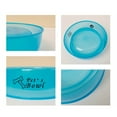 thumbnail image 5 of Visland Pet Food Water Feeder Transparent Cartoon Print Store Water Round Shape High Capacity Food Grade Pet Food Bowl Pet Accessories, 5 of 8