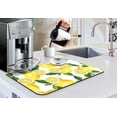 thumbnail image 3 of Coffee Bar Mat Accessories for Countertop Boho Absorbent Hide Stain Rubber Backed Dish Drying Mats for Kitchen Counter Draining Pad Decor Gift Fit Under Coffee Maker (20x12in), 3 of 6
