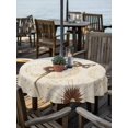 thumbnail image 2 of Outdoor Table Cloth with Umbrella Hole and Zipper, Spring Floral Waterproof Round Tablecloth 60 Inch, Summer Botanical Butterfly Vintage Washable Table Cover for Outside Party Patio Picnic, 2 of 8
