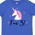 thumbnail image 4 of Inktastic Third Birthday Cute Unicorn Girls Toddler T-Shirt, 4 of 5