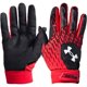thumbnail image 1 of Guantes de béisbol Under Armour Clean Up para niños y jóvenes, negro/rojo, 1 of 3