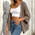 thumbnail image 4 of XIAOCHA Women's Elegant Lace Blouse Three Quarter Sleeve Lightweight Boho Casual Blouses, 4 of 6
