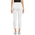 thumbnail image 3 of No Boundaries Double Button Cropped Shaping Jeans, 29" Inseam, Women's and Women's Plus, 3 of 5