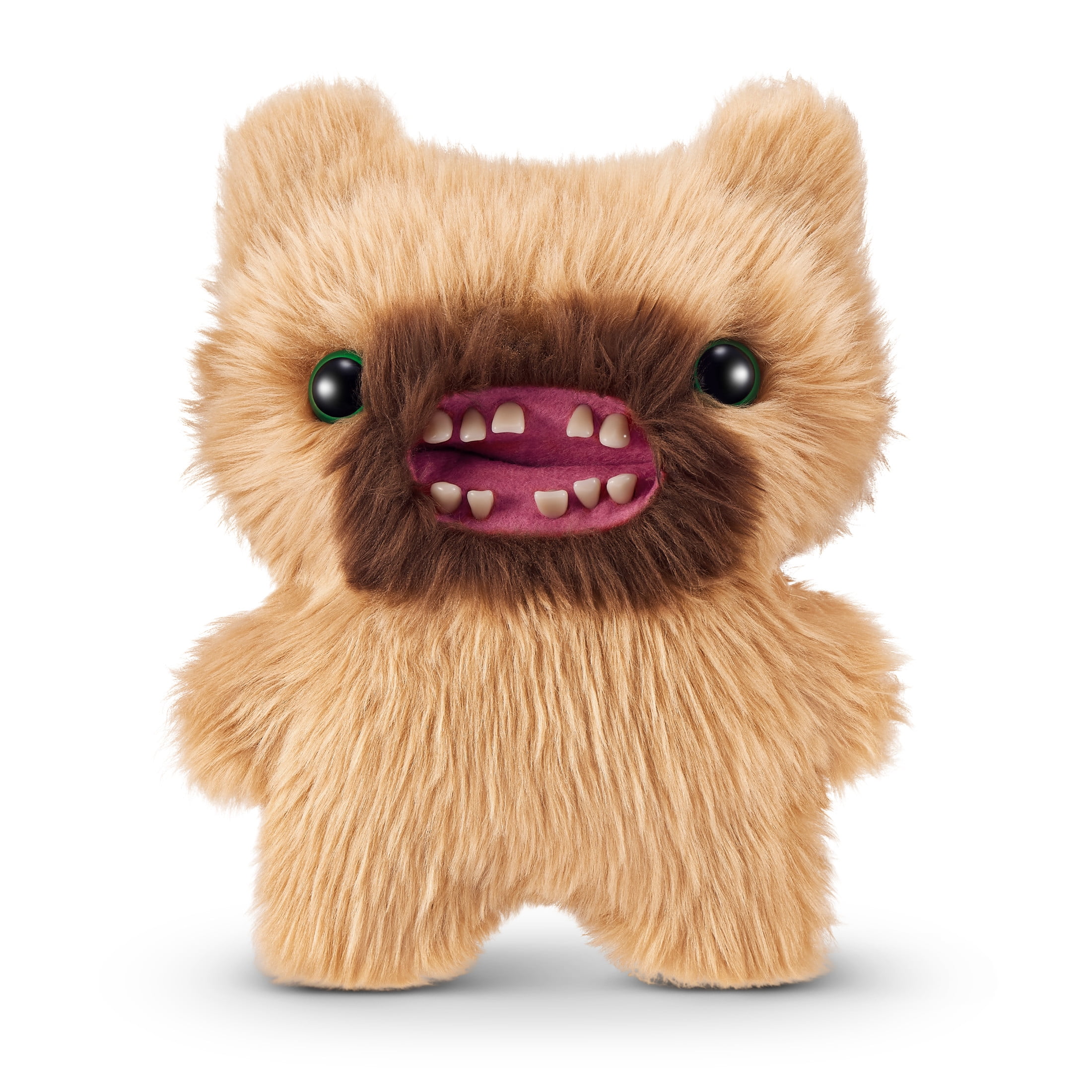 Fuggler Hairy Fuggs 9-inch Series 1 (Screech - Beard - Blonde) by ZURU, Funny Ugly Monster Plush Toy