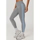 thumbnail image 5 of de Compresión para Control de Abdomen para Mujer, Pantalones de Yoga para Correr y Hacer Ejercicio con Cintura Alta. Azul Gris M, 5 of 8