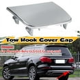 thumbnail image 3 of 1668852323 Rear Bumper Tow Hook Cover Cap Sliver For Mercedes-GLS/GLE/GL 2013-18, 3 of 5