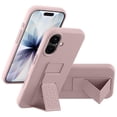 thumbnail image 1 of Funda para iPhone 17 LT LAUDTEC de silicona con soporte rosa, 1 of 6