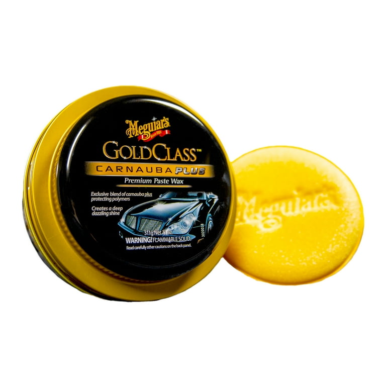 Meguiar's Gold Class Carnauba Plus Premium Paste Wax, 11 oz