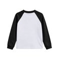 thumbnail image 4 of YOUYEDIAN Girls Shirts Casual Comfy Raglan Long Sleeve Crewneck Tops, 4 of 5