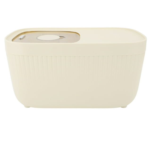 Contenedor De Almacenamiento De Arroz, Dispensador Hermético De Alimentos Secos Contenedores De Arroz Con Taza De Medición, Contenedor De Harina Hermético Sellado Contenedor De