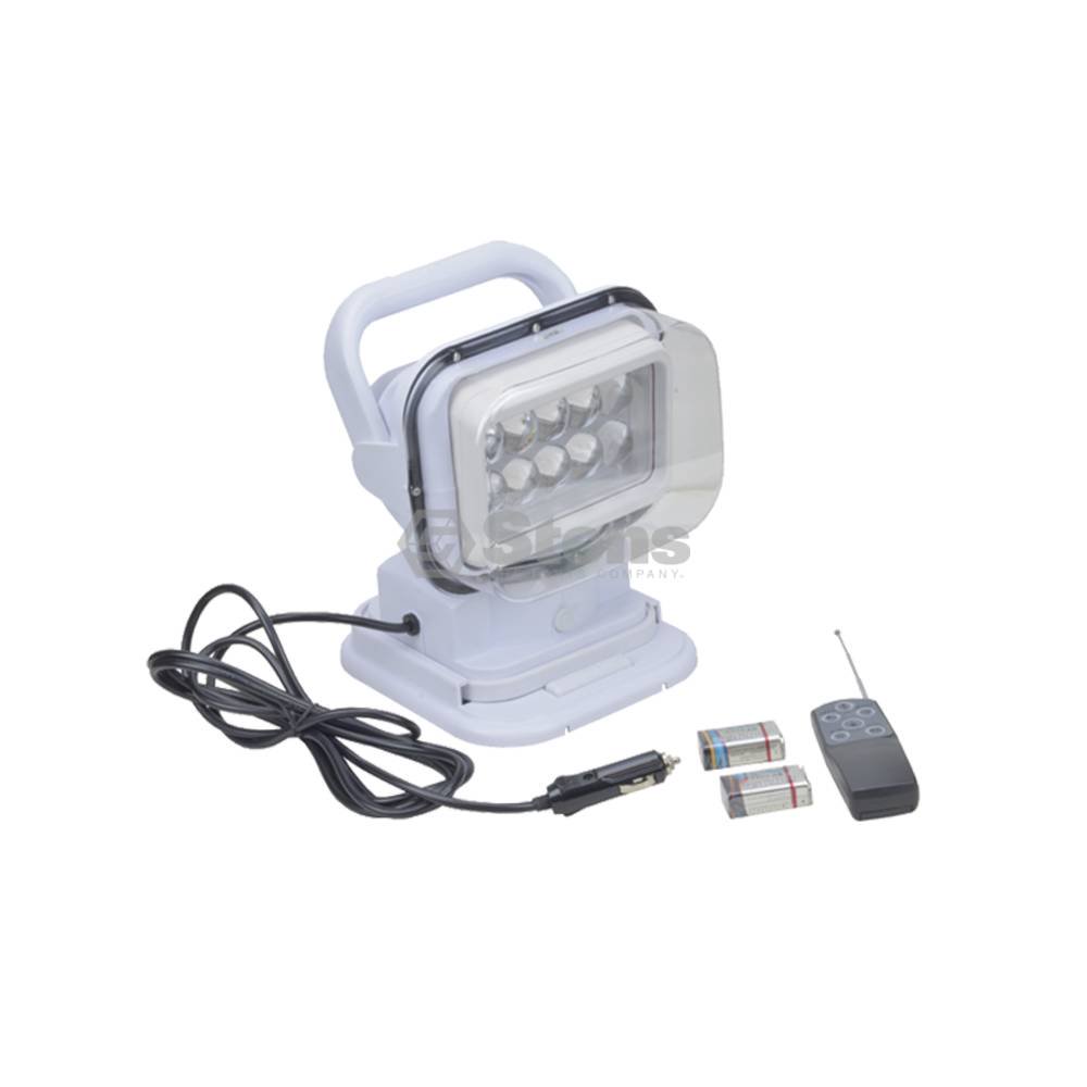 Work Light 1224 Volt, 7 3/8" base, remote control, 10 LED