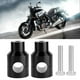 thumbnail image 4 of Leylor Elevación del Manillar: par Elevador de Manillar de aleación de Aluminio de 22 mm para modificación de Motocicletas(Negro), 4 of 5