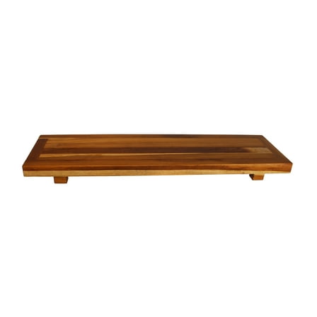 Eleganto® 34” Teak Bath Tray and Seat in EarthyTeak® Finish