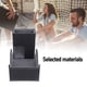 thumbnail image 4 of Torre De Rodillos De Dados, Bandeja De Dados Magnética De Doble Capa Con Textura Antideslizante Y Forro De Franela, Caja Plegable De Cuero PU Para Juegos De Mesa De Cartas, 4 of 7