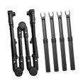 thumbnail image 3 of koolsoo Utility Wagon Handle Lightweight Easy Installation Folding Wagon Push Handle Black, 3 of 9
